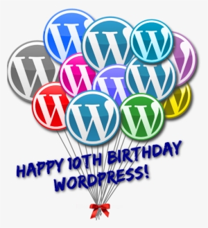 Wordpress 10 Anniversary Balloons #2538859