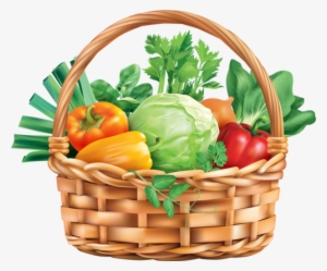 Shutterstock 278812193 [преобразованный] - Basket Of Vegetables Clipart #2538864