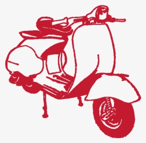 Mod Scooter Vespa Png - Scooter #2538923