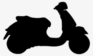 Scooter Symbol - Vespa Silhouette #2538956
