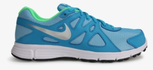 Nike Women's Revolution 2 Gs Blue Lagoon/ Metallic - Shoe #2539023