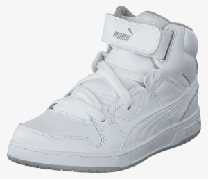 Puma Puma Rebound Street L Jr White White 54363 02 - Puma Rebound Street L Vit #2539065