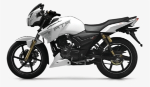 Tvs Apache Rtr 180 Abs Bike - Apache Rtr 160 White #2539519
