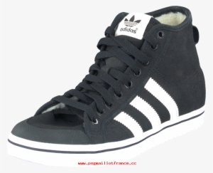 Adidas Originals Honey Stripes Mid W Core Black/chalk - Shoe #2539553