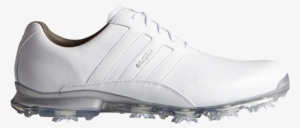 Adidas Adipure Classic Golf Shoes Q44677 - Uk 7 - White/silver #2539922