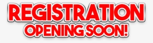 Registration-soon - Registration Opening Soon #2540124
