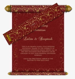 Designer - Scroll Invitation Cards Ideas #2540235