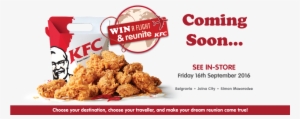 Http - //www - Kfc - Co - Zw/wp Win A Flight Coming - Food Comming Soon Png #2540286