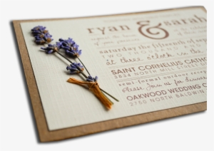 Digital Wedding Card - - Invitaciones Con Papel Kraft #2540434