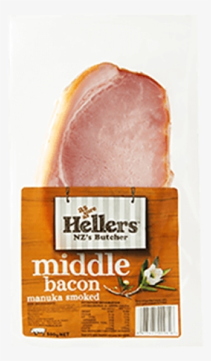 Hellers Manuka Smoked Middle Bacon - Hellers Shoulder Bacon #2542019