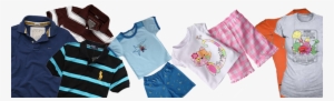 Men's Women's Kids - Clothing Banner Png #2542758