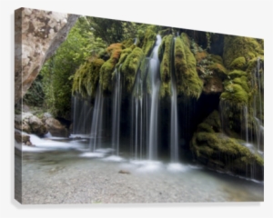 Capelli Di Venere Waterfalls Canvas Print - Cascate Di Salerno #2543697