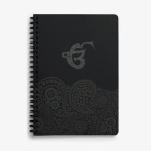 Dailyobjects Ek Onkar A5 Notebook Plain Buy Online - Preppy Watercolor Paisley Custom Cosmetic Bag #2543916