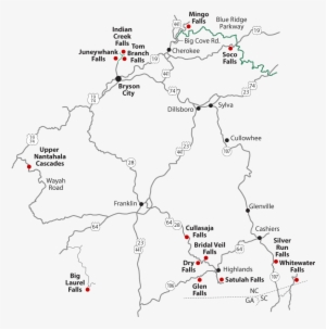 Waterfalls In The North Carolina Smokies - North Carolina #2544213