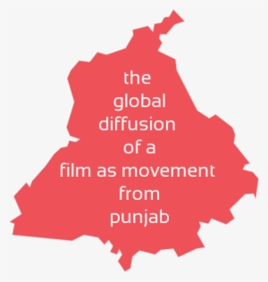 Punjab State Page - Punjab Map Outline Png #2544234