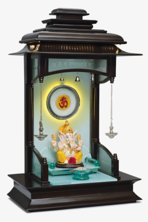 Ganesh Ji Handicrafts Home Temple/ Wooden Temple/ Pooja - Pooja Mandir For Home #2544581