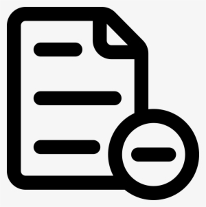 File Delete Button - Icon Png Button Delete #2545014