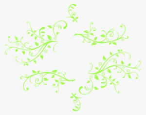 Leaf Swirl Vector Free Vector Download For - Green Swirl Vector Png #2545025