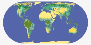 Global Land Cover Classification - World Map #2545058