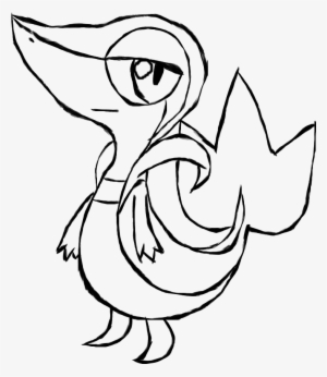 Pokemon Coloring Pages Printable Good Printable Coloring - Pokemon Snivy Coloring Pages #2546101