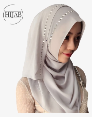 Headscarf Hijab Woman Transprent - Womens Muslim Hijab Chiffon Long Islamic Turban Headscarf #2546974