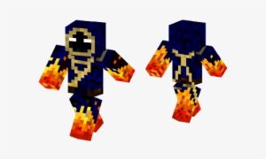 Minecraft Skin Fire Mage #2547970