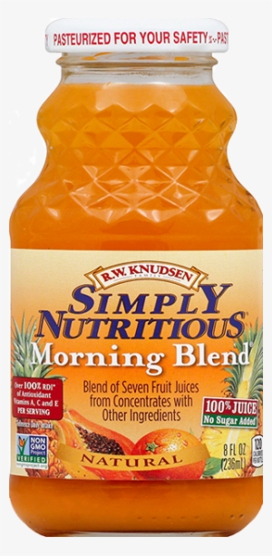 Morning Blend® - Rw Knudsen Simply Nutritious Juice Morning Blend #2548785