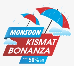 Monsoon Offer Assured Up To 50% Discount - Monsoon Bonanza Png #2548869