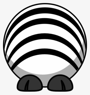 Caricature Bodies Without Heads Png - Cartoon Zebra #2549493