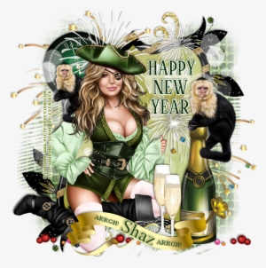 Arrgh Happy New Year - Tutoriel Psp Scrap New Year #2550211