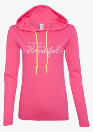 Be Your Own Kind Of Beautiful Ladies T-shirt Hoodie - Behind Every Strong Woman Is Jesus #2550267