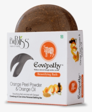 Cow Dung Pulpy Orange Soap - Cowpathy Soap #2550693