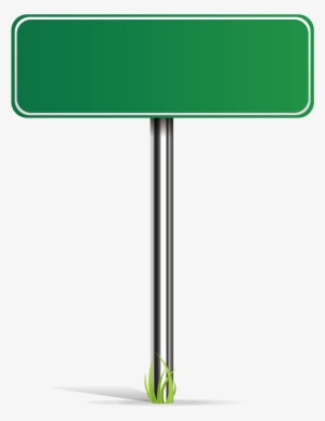 Vector Green Road Sign - Vector Graphics #2551527 Vector Green Road Sign - Vector Graphics #2551527