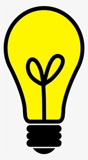Bulb Icon Free Image On Pixabay Silhouette - Light Bulb Silhouette #2552059