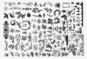 Floral Elements Vector Pack From Deviantartist Mygraphics-ru - Floral Design #2552123