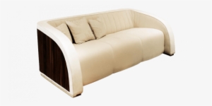 Quilted 3 Seater Sofa Set With Wooden Back - Couch #2552745