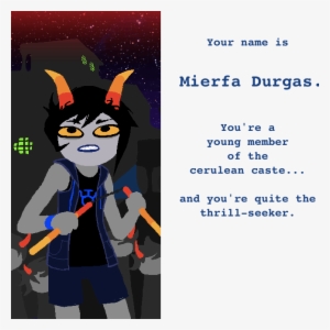 Fantrolls I Just Love Them So Much Mierfa Durgas I - Homestuck Nektan And Mierfa #2553622