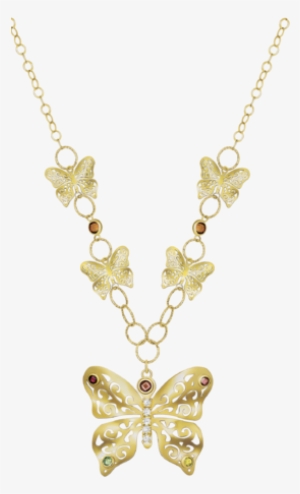 Gold Necklace - Pearl With Gold Necklace #2553935