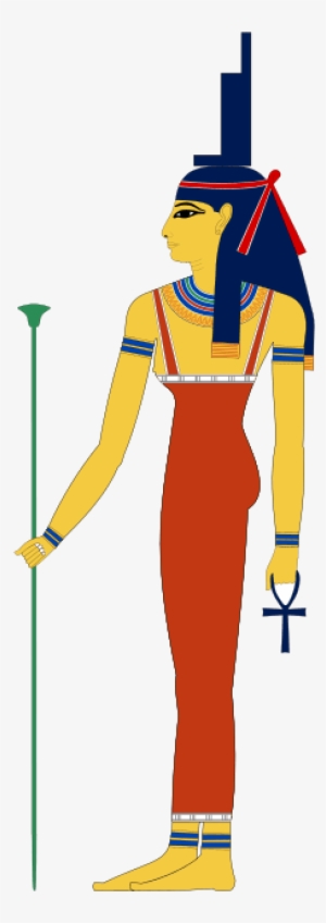 Ancient Egyptian Goddess Isis, Wife Of Osiris #2554042