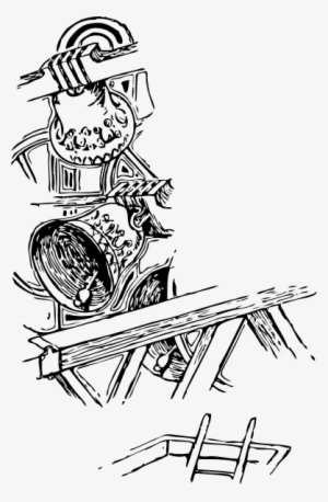 Free Vector Bell Tower Clip Art - Clip Art #2554078