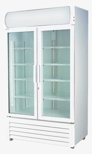 F - E - D - Lg-1000ge Double Door Display Fridge - F.e.d. Thermaster Lg-1000ge 2 Door Display Fridge #2554242