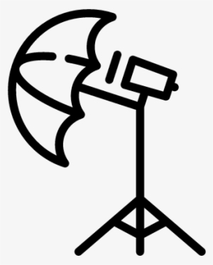 Photographer Umbrella Vector - Png Logo Download For Photographer #2554285