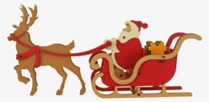 Santa - Santa On A Sledge #2554659