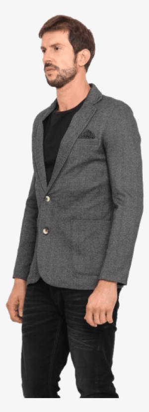 Free Png Blazer For Men Png Images Transparent - Grey Casual Blazer #2555264