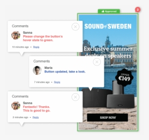 Image Showing Bannerflow's Creative Management Platform - Banner Publishing #2555434