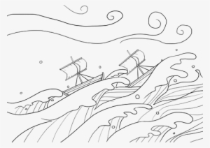 Bible, Storying, Ccx, Tan Chen Chen - Mark 4 35 41 Coloring Page #2556159