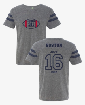 Boston Event Jersey - Alternative Apparel Mens S-2xl Eco Jersey Football #2556237