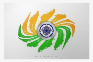 Indian Flag Theme Background Design - Design #2556256