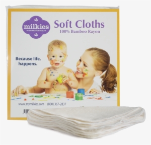 Bamboo Soft Cloths - Milkies Soft Cloths #2556296