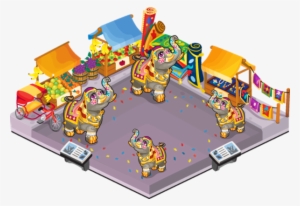 Royal Indian Elephant Family - Marketplace #2556667